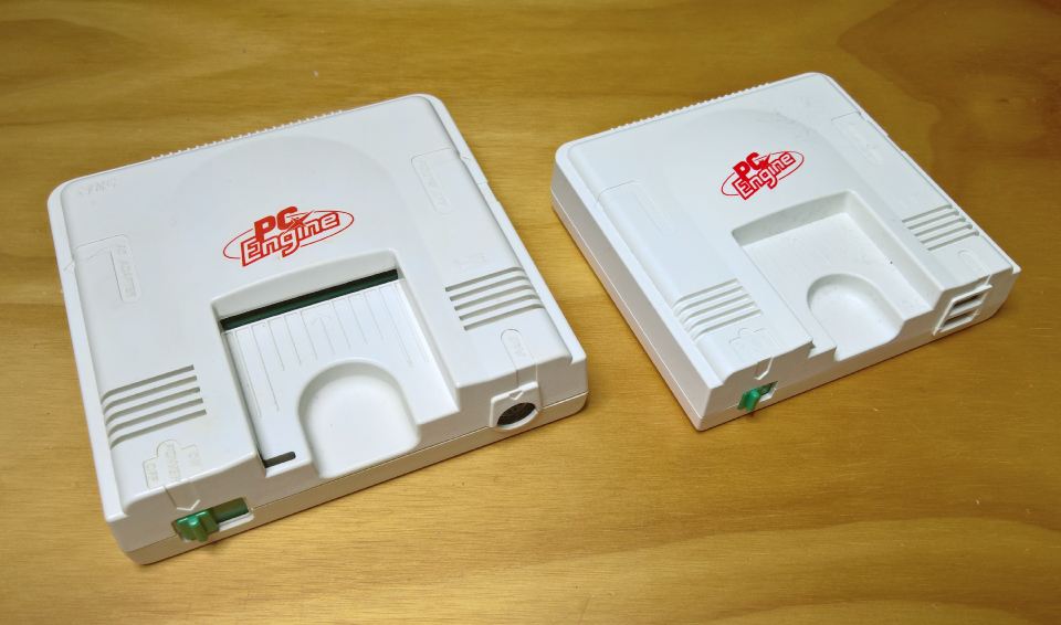 Original PC Engine vs Mini