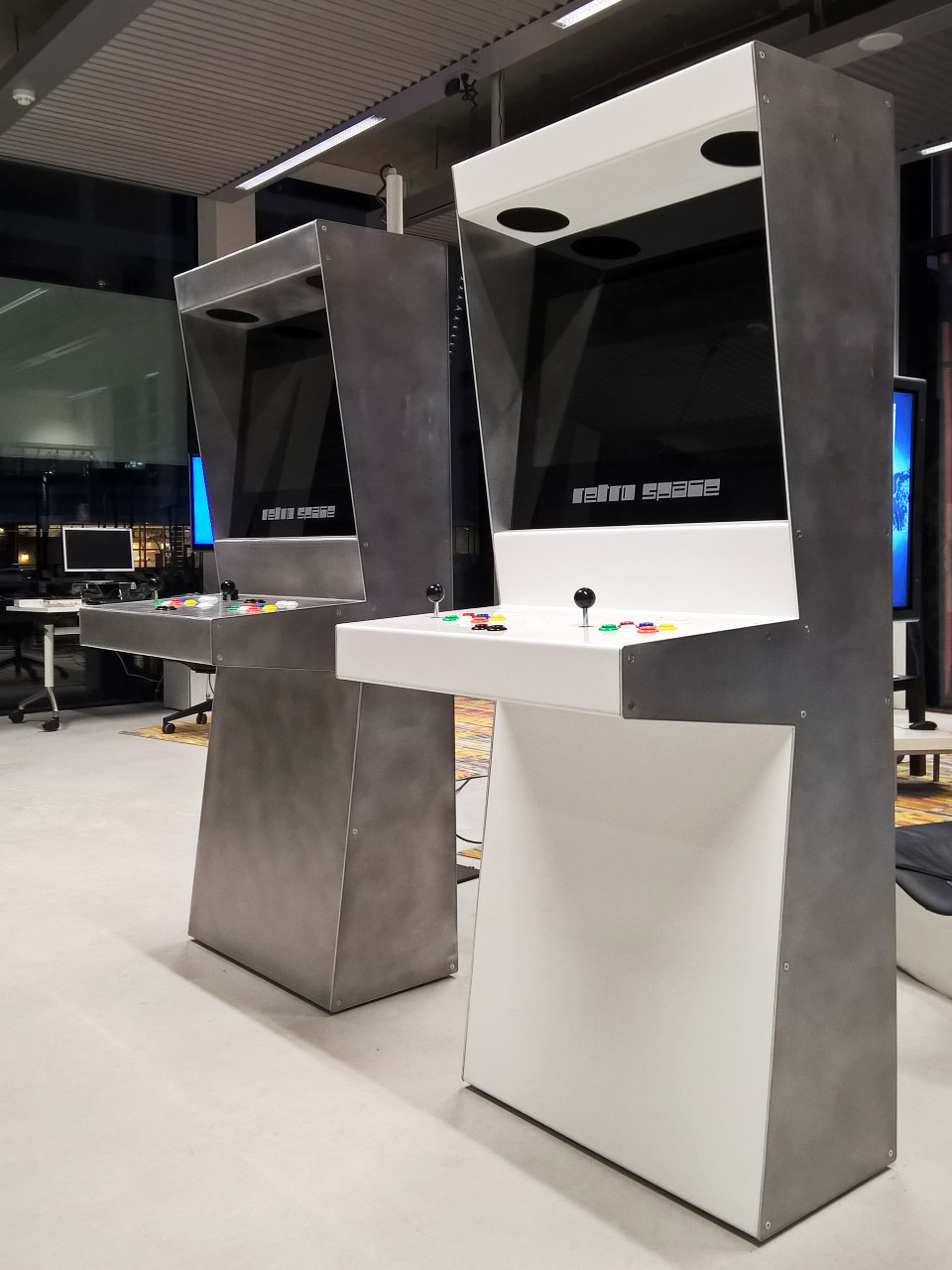 Retro Space Modern Arcade Cabinets From The Netherlands